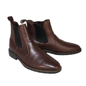Neil M. Brown Neil M. Leather Chelsea Boots Mens Size 9.5
